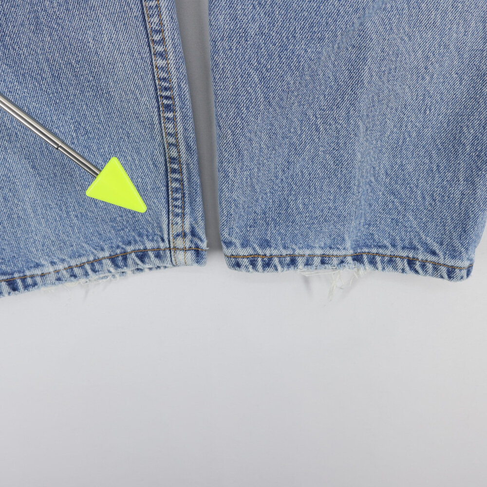 Vintage Levis 505 Jeans Mens 30x30 Blue Regular Fit Straight Leg Made In USA - Picture 6 of 14